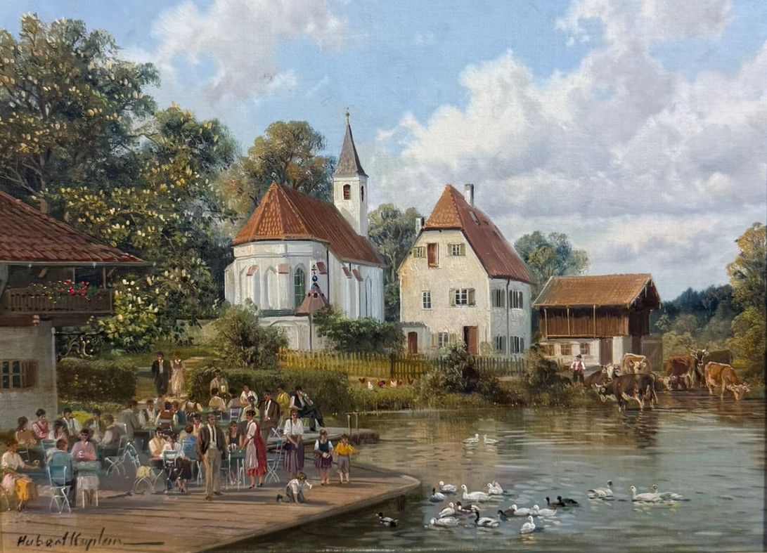 Dorfgaststätte am Weiher Viktualienmarkt in München