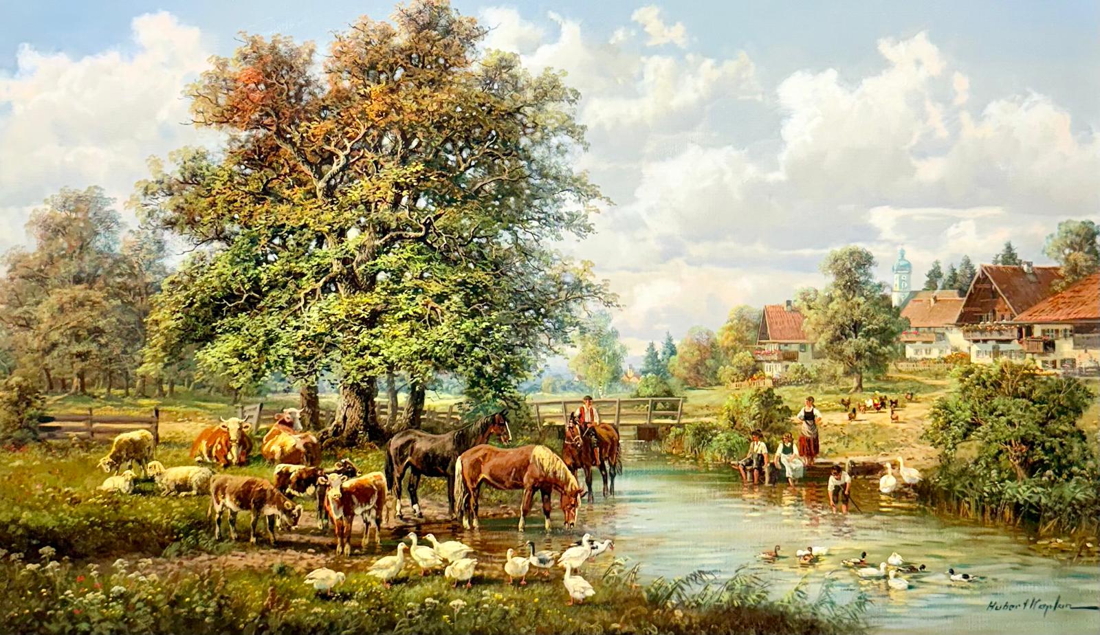 Kaplan - Gehöft am Bachlauf Viktualienmarkt in München