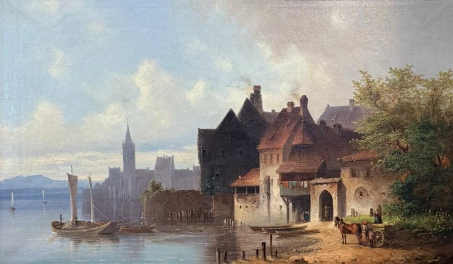 Doll Anlandung am Hafen